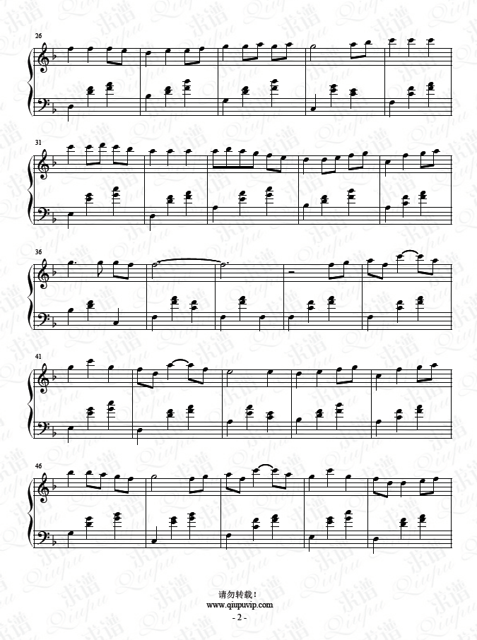 《いつも何度でも (永遠同在)》鋼琴譜由求譜網(wǎng)制作，并提供《いつも何度でも (永遠同在)》鋼琴曲在線試聽，《いつも何度でも (永遠同在)》鋼琴譜（五線譜）下載